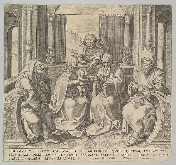 The Holy Kindred, (Virgin and Child with Joseph, Anne and Two Male Saints) (copy). n. d