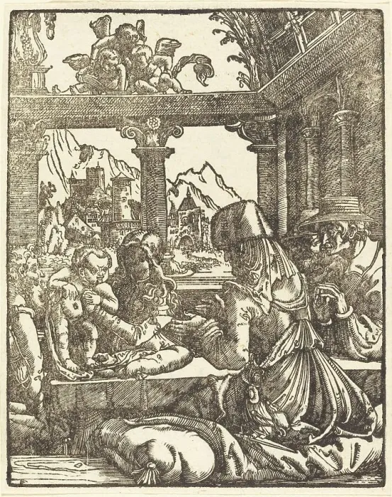 Framed Print : The Holy Kinship, in or after 1520. Creator: Albrecht Altdorfer Framed Print : The Holy Kinship, in or after 1520. Creator: Albrecht Altdorfer