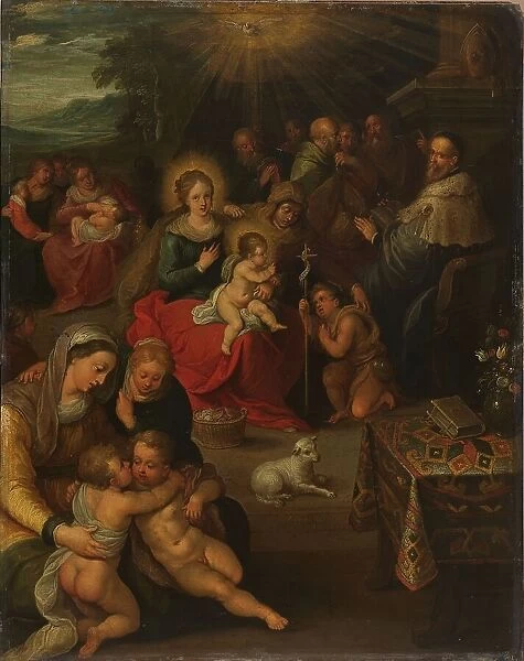 The Holy Kinship, 1616. Creator: Frans Francken II