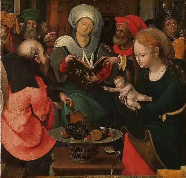 Holy Kinship, c.1520-c.1530. Creator: Master of the Lille Adoration