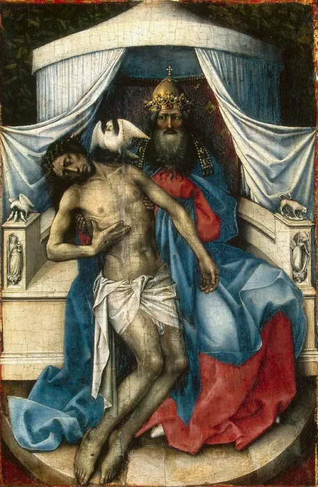Framed Print : The Holy Trinity, 1430s Framed Print : The Holy Trinity, 1430s