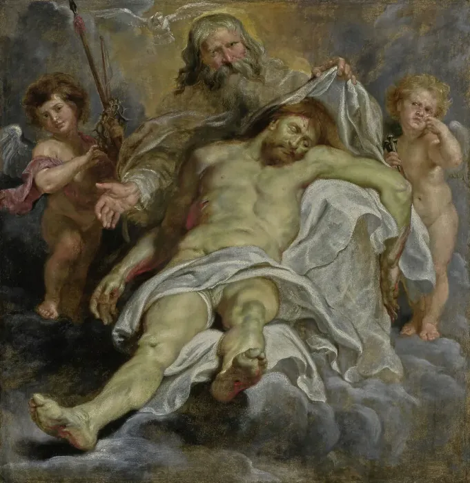 Framed Print : The Holy Trinity, 1620. Creator: Peter Paul Rubens Framed Print : The Holy Trinity, 1620. Creator: Peter Paul Rubens