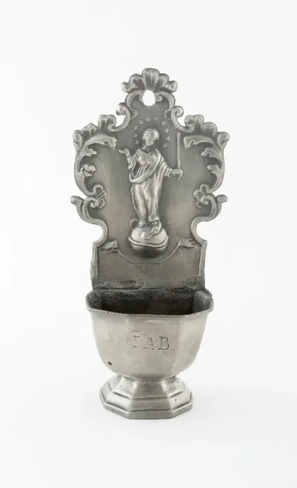 Framed Print : Holy Water Stoup (Benitier), Austro-Hungarian Empire, 18th century. Creator: Unknown Framed Print : Holy Water Stoup (Benitier), Austro-Hungarian Empire, 18th century. Creator: Unknown