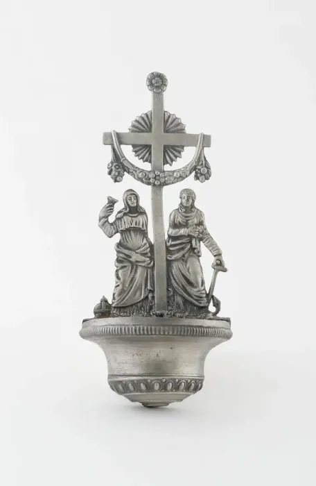 Framed Print : Holy Water Stoup (Benitier), Flanders, 19th century. Creator: Unknown Framed Print : Holy Water Stoup (Benitier), Flanders, 19th century. Creator: Unknown