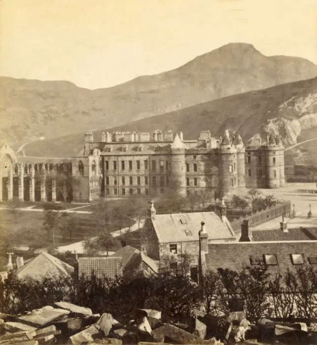 Framed Print : Holyrood Palace, c1912. Creator: Alexander Inglis Framed Print : Holyrood Palace, c1912. Creator: Alexander Inglis