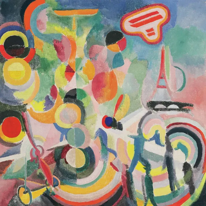 Framed Print : Homage to Blériot (study), 1914. Creator: Delaunay, Robert (1885-1941) Framed Print : Homage to Blériot (study), 1914. Creator: Delaunay, Robert (1885-1941)