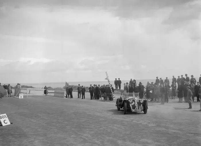 Framed Print : Home-built Cowal 2-seater sports of JW Robertson competing in the RSAC Scottish Rally, 1934 Framed Print : Home-built Cowal 2-seater sports of JW Robertson competing in the RSAC Scottish Rally, 1934