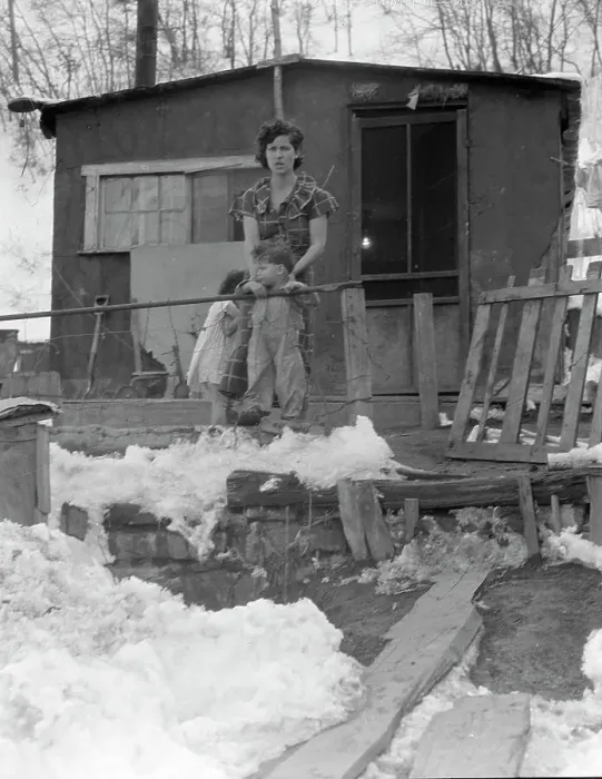 Framed Print : Home and family of a Utah coal miner...near Price, Utah, 1936. Creator: Dorothea Lange Framed Print : Home and family of a Utah coal miner...near Price, Utah, 1936. Creator: Dorothea Lange