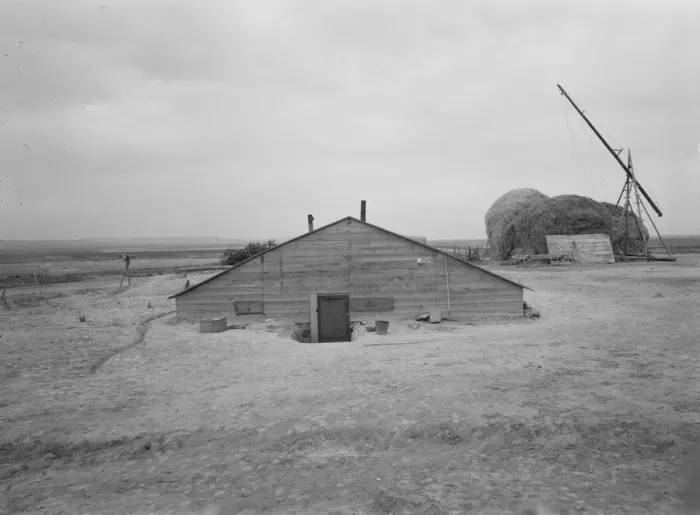 Framed Print : Home of Free family who had lived in Beaver County... Dead Ox Flat, Malheur County, Oregon, 1939. Creator: Dorothea Lange Framed Print : Home of Free family who had lived in Beaver County... Dead Ox Flat, Malheur County, Oregon, 1939. Creator: Dorothea Lange