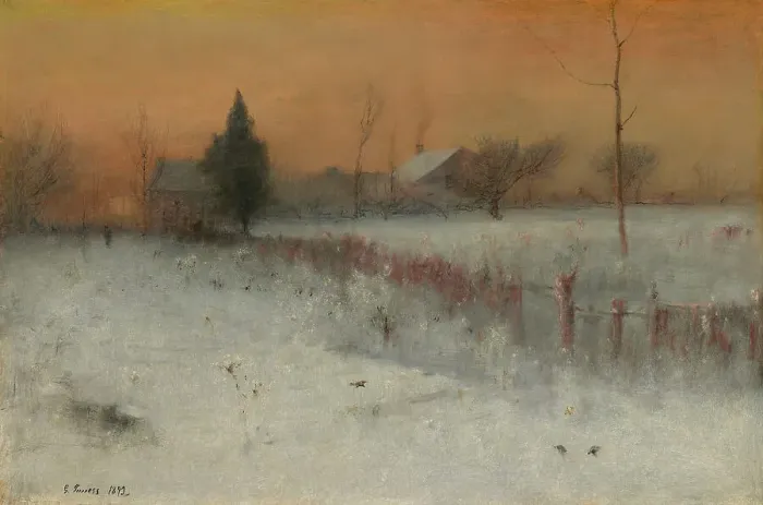 Framed Print : Home At Montclair, 1892. Creator: George Inness Framed Print : Home At Montclair, 1892. Creator: George Inness