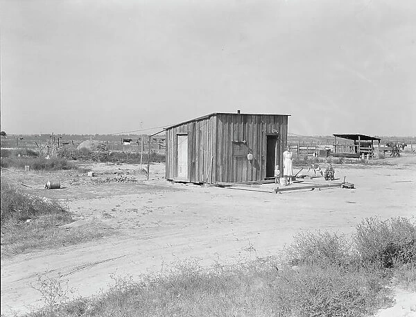 Home of rural rehabilitation client, Tulare County, California, 1938. Creator: Dorothea Lange
