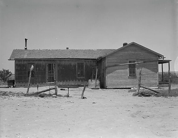 Home of Texas sharecropper, 1937. Creator: Dorothea Lange