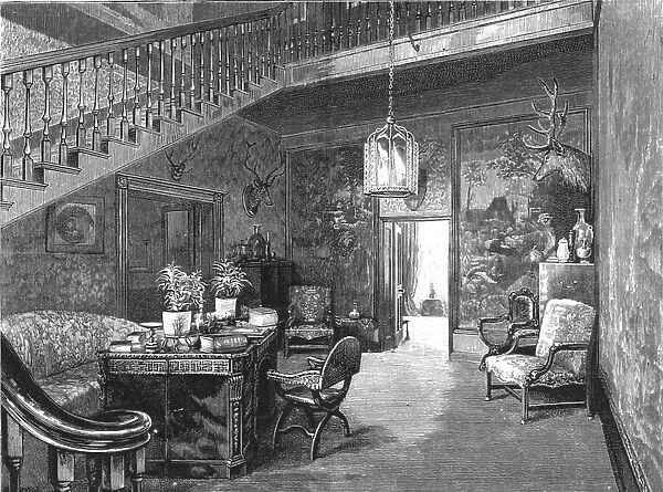 The home of TRH Prince and Princess Christian, The Hall, Cumberland Lodge, 1891. Creator: Unknown