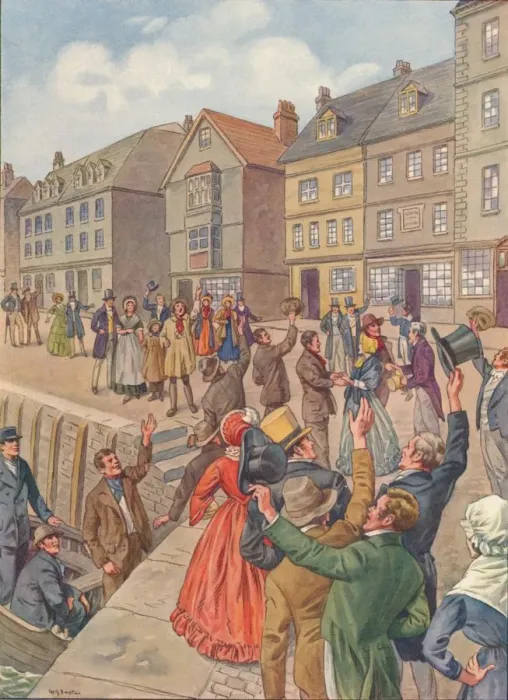 Framed Print : The Homecoming, (1838), 1934 Framed Print : The Homecoming, (1838), 1934