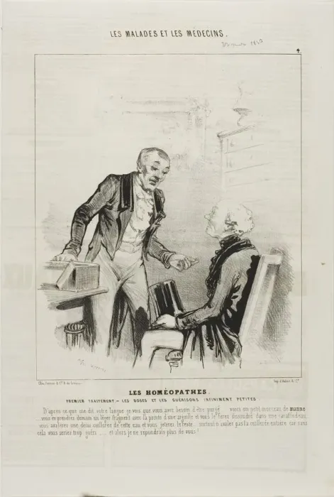 Framed Print : The Homeopaths: First Treatment (plate 4), 1843. Creator: Charles Emile Jacque Framed Print : The Homeopaths: First Treatment (plate 4), 1843. Creator: Charles Emile Jacque