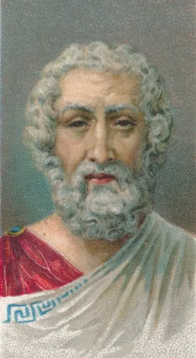 Framed Print : Homer, 1st-2nd century, Roman poet, from Baiae, Campania, Italy, 1924 Framed Print : Homer, 1st-2nd century, Roman poet, from Baiae, Campania, Italy, 1924