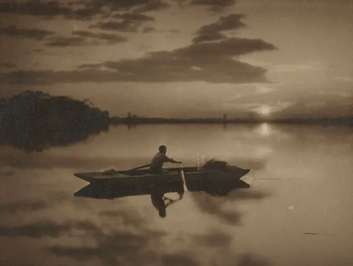 Framed Print : Homeward, 1929. Creator: Henry Edward Gaze Framed Print : Homeward, 1929. Creator: Henry Edward Gaze