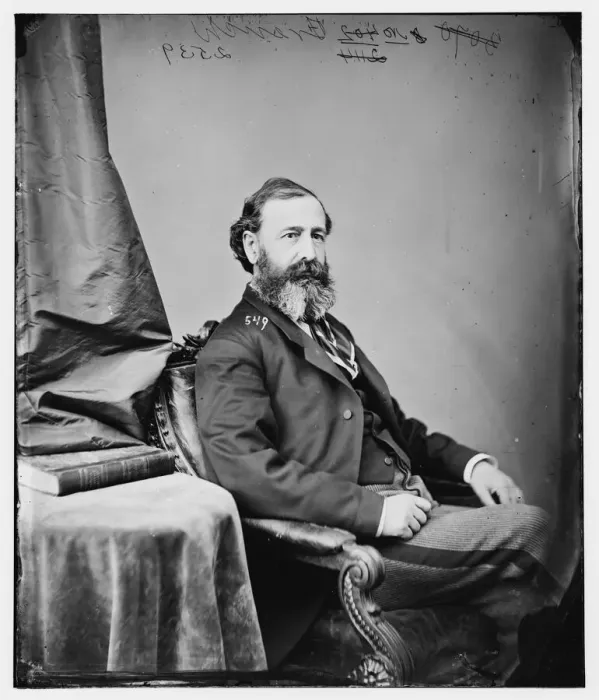 Framed Print : Hon. French, between 1860 and 1875. Creator: Unknown Framed Print : Hon. French, between 1860 and 1875. Creator: Unknown