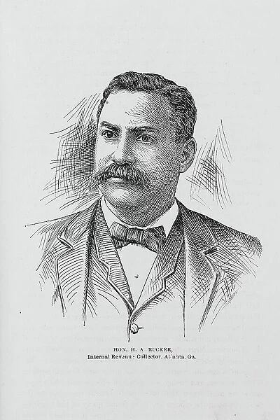 Hon. H.A. Rucker, Internal Revenue Collector, Atlanta, Ga. (1899?). Creator: Unknown