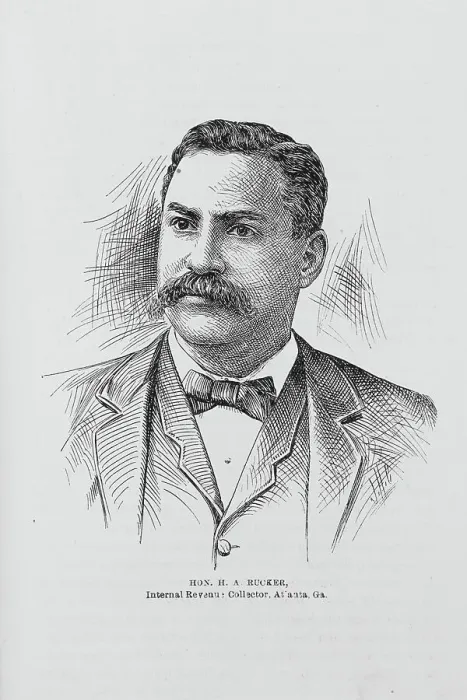 Framed Print : Hon. H.A. Rucker, Internal Revenue Collector, Atlanta, Ga. (1899?). Creator: Unknown Framed Print : Hon. H.A. Rucker, Internal Revenue Collector, Atlanta, Ga. (1899?). Creator: Unknown