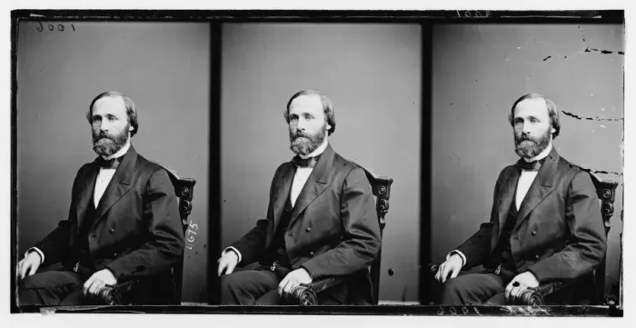 Framed Print : Hon. Henry Laurens Dawes, ca. 1860-1865. Creator: Unknown Framed Print : Hon. Henry Laurens Dawes, ca. 1860-1865. Creator: Unknown