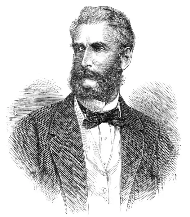 Framed Print : The Hon. J. R. Motley, the new Minister of the United States in Great Britain, 1869. Creator: Unknown Framed Print : The Hon. J. R. Motley, the new Minister of the United States in Great Britain, 1869. Creator: Unknown