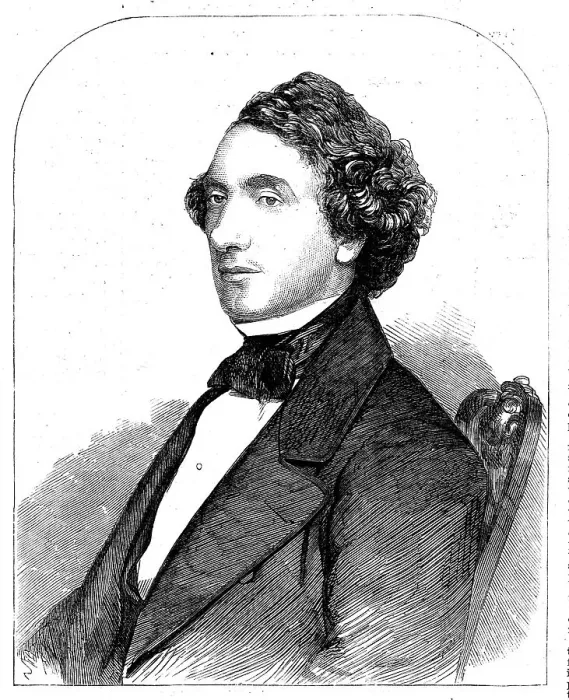 Framed Print : The Hon. John Alexander MacDonald, Premier of Canada, 1858. Creator: Unknown Framed Print : The Hon. John Alexander MacDonald, Premier of Canada, 1858. Creator: Unknown