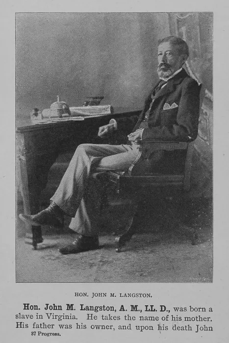 Framed Print : Hon. John M. Langston, 1902. Creator: Unknown Framed Print : Hon. John M. Langston, 1902. Creator: Unknown