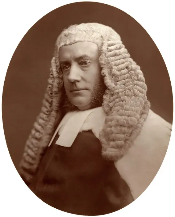 Framed Print : Hon John Walker Huddleston, Baron of the Exchequer, 1876. Artist: Lock & Whitfield Framed Print : Hon John Walker Huddleston, Baron of the Exchequer, 1876. Artist: Lock & Whitfield