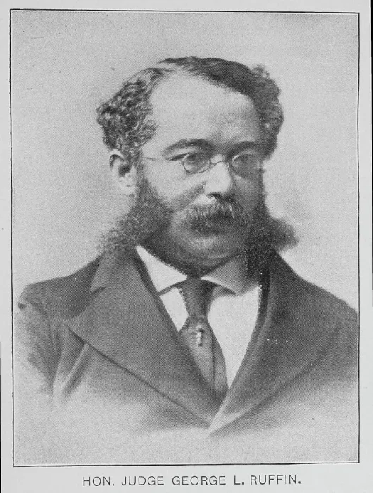 Framed Print : Hon. Judge George L. Ruffin, 1897. Creator: Unknown Framed Print : Hon. Judge George L. Ruffin, 1897. Creator: Unknown
