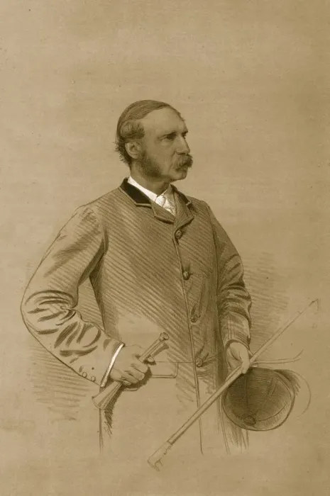 Framed Print : The Hon. Ralph Pelham Nevill, 1879. Creator: Vincent Brooks Day & Son Framed Print : The Hon. Ralph Pelham Nevill, 1879. Creator: Vincent Brooks Day & Son