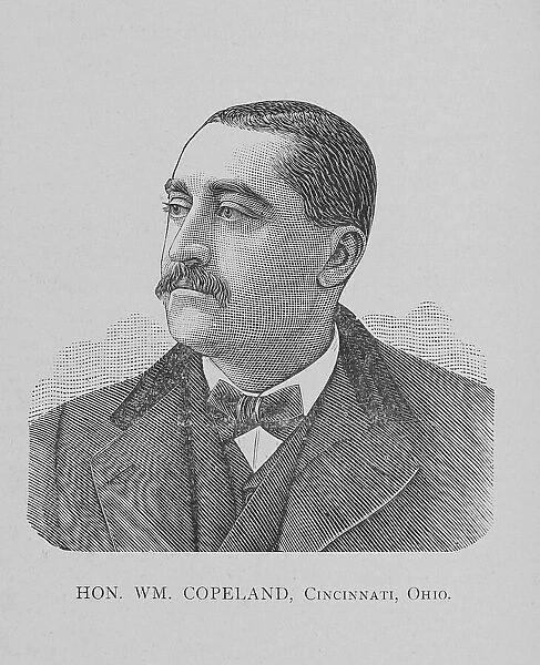 Hon. Wm. Copeland, Cincinnati, Ohio, 1888. Creator: Unknown