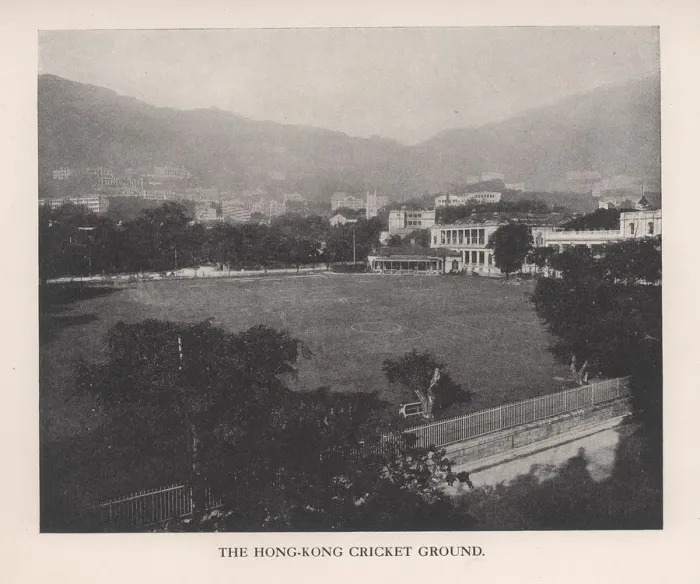 Framed Print : The Hong Kong Cricket Ground, 1912 Framed Print : The Hong Kong Cricket Ground, 1912