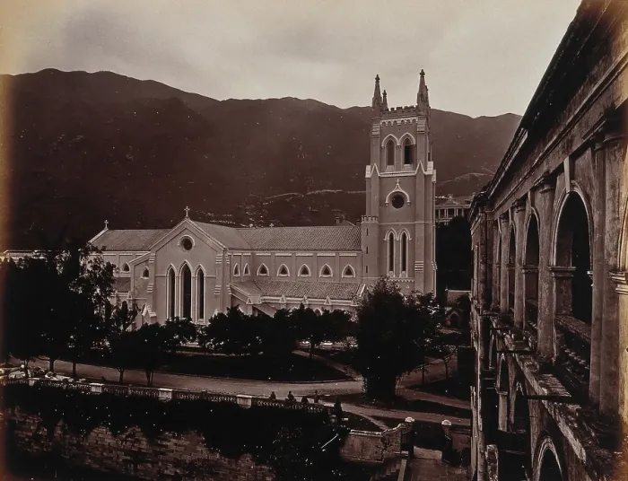 Framed Print : Hong Kong: St John's Cathedral, North Front, c1873. Creator: William Pryor Floyd. Hong Kong: St John's Cathedral, North Front, c1873. Creator: William Pryor Floyd Framed Print : Hong Kong: St John's Cathedral, North Front, c1873. Creator: William Pryor Floyd. Hong Kong: St John's Cathedral, North Front, c1873. Creator: William Pryor Floyd