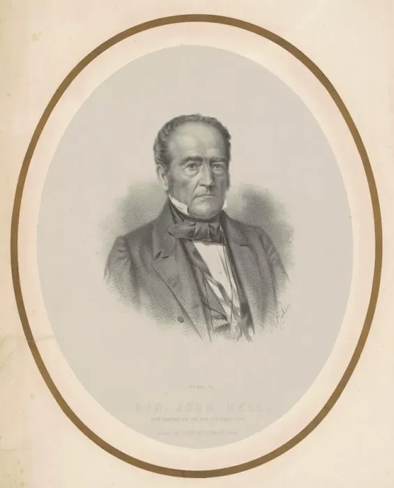Framed Print : Honorable John Bell, 1860. Creator: Joseph E. Baker Framed Print : Honorable John Bell, 1860. Creator: Joseph E. Baker