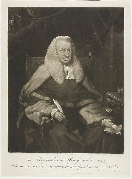 The Honorable Sir Henry Gould, 1794. Creator: Thomas Hardy