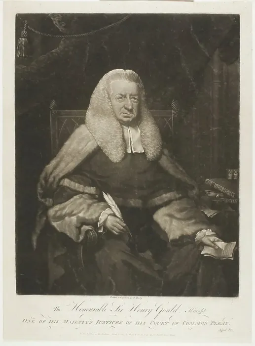 Framed Print : The Honorable Sir Henry Gould, 1794. Creator: Thomas Hardy Framed Print : The Honorable Sir Henry Gould, 1794. Creator: Thomas Hardy