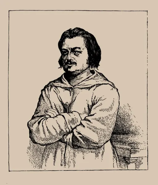 Honore de Balzac Print (1799-1850). Art Prints, Posters & Puzzles