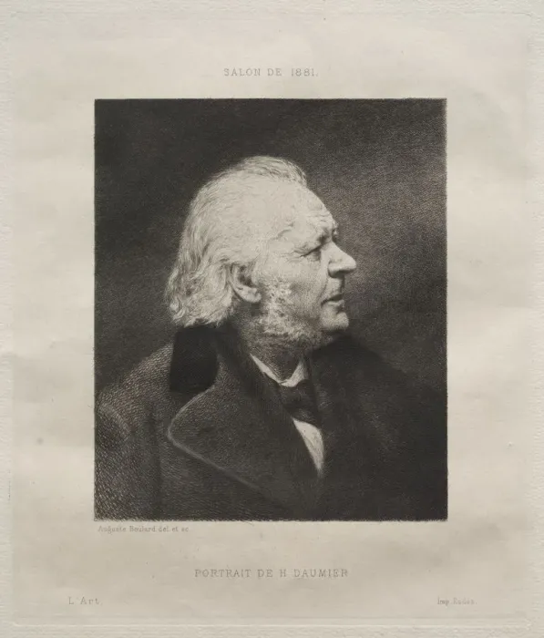 Framed Print : Honore Daumier, 1881. Creator: Auguste Boulard (French, 1825-1897) Framed Print : Honore Daumier, 1881. Creator: Auguste Boulard (French, 1825-1897)