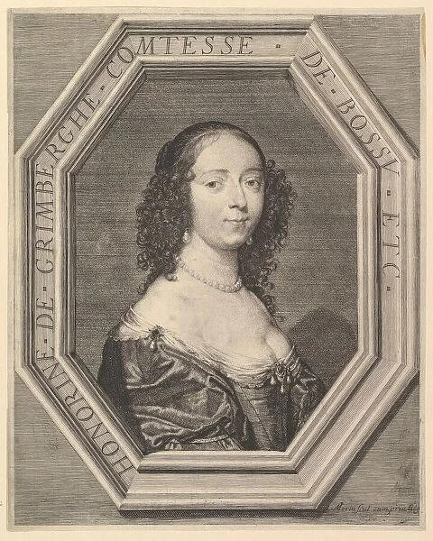 Honorine de Grimberghe, comtesse du Bossu. Creator: Jean Morin