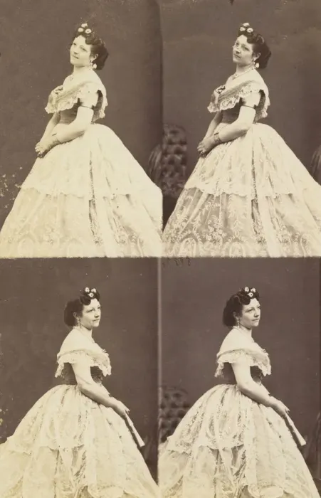 Framed Print : Honoune Keller, 1864-65. Creator: Andre-Adolphe-Eugene Disderi Framed Print : Honoune Keller, 1864-65. Creator: Andre-Adolphe-Eugene Disderi