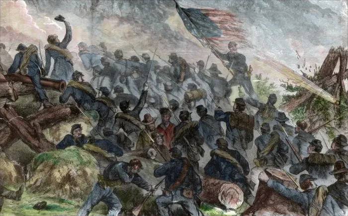 Framed Print : Hookers Battle, American Civil War, 26 November 1863 Framed Print : Hookers Battle, American Civil War, 26 November 1863