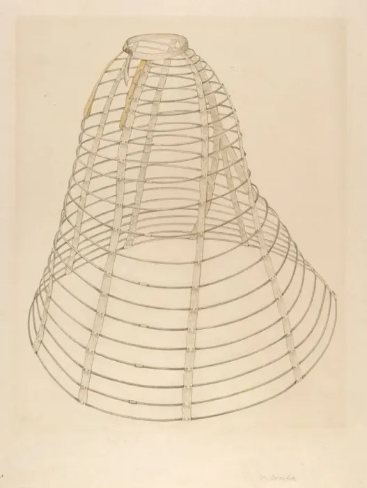 Framed Print : Hoop Skirt, c. 1937. Creator: Margaret Concha Framed Print : Hoop Skirt, c. 1937. Creator: Margaret Concha