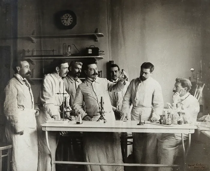Framed Print : Hopital Cochin, 1902. Creator: Leon Bal