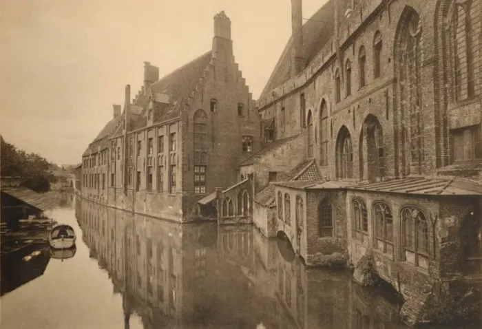 Framed Print : Hopital Saint-Jean, c1928 Framed Print : Hopital Saint-Jean, c1928