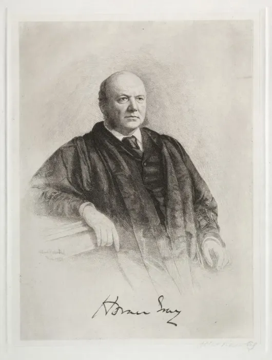 Framed Print : Horace Gray, 1890. Creator: Albert Rosenthal (American, 1863-1939) Framed Print : Horace Gray, 1890. Creator: Albert Rosenthal (American, 1863-1939)