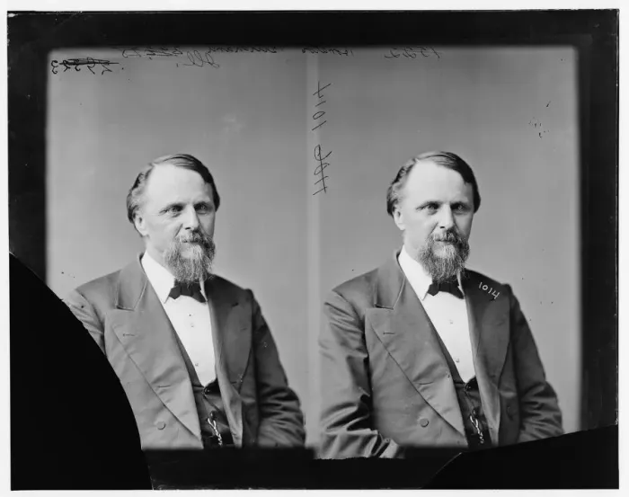 Framed Print : Horatio C. Burchard of Illinois, 1865-1880. Creator: Unknown Framed Print : Horatio C. Burchard of Illinois, 1865-1880. Creator: Unknown