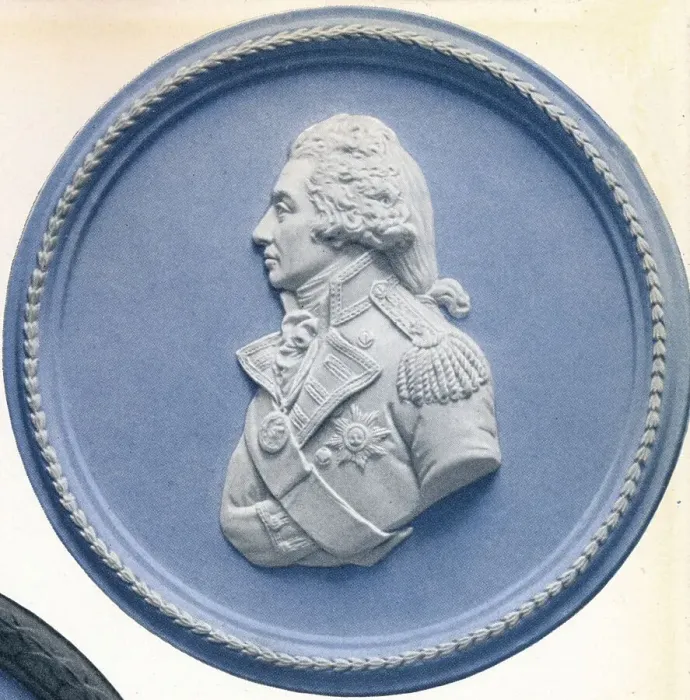 Framed Print : Horatio, Lord Nelson Modelled by De Vaere, 19th century, (1936). Artist: John De Vaere