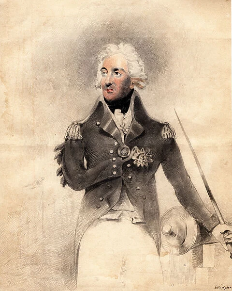 Horatio Nelson (1758-1805), 1st Viscount Nelson, 1837. Artist: E Ryder