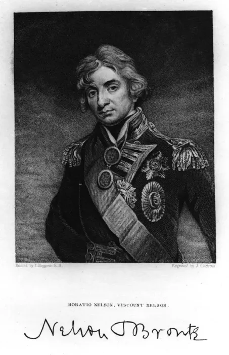 Framed Print : Horatio Nelson, 1st Viscount Nelson, English naval commander, 19th century. Artist: J Cochran
